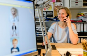 Lange Arbeitstage im heimischen Büro belasen die Agenturchefin heute längst nicht mehr so wie noch vor einigen Jahren 