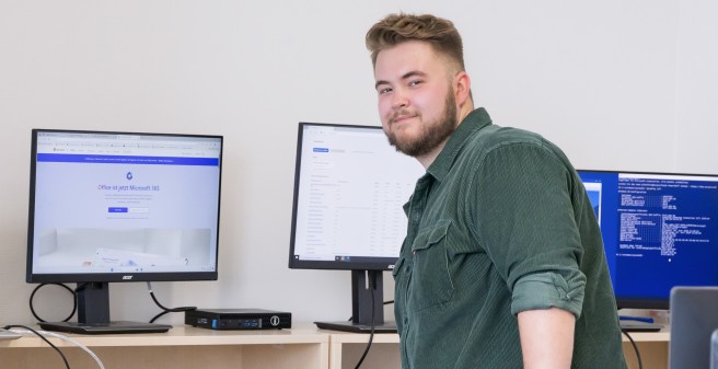 Mathias Zerr, Fachinformatiker für Systemintegration