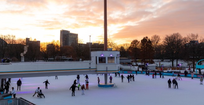 Die Eisarena in Planten un Blomen