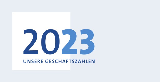 Grafik und Symbolbild mit der Jahreszahl 2023