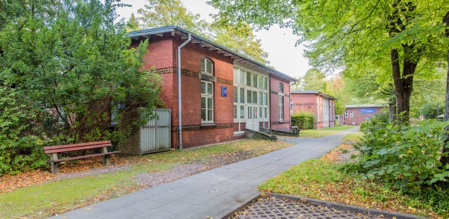 Pavillon im heutigen Zustand