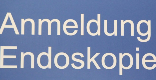 Anmeldung Endoskopie