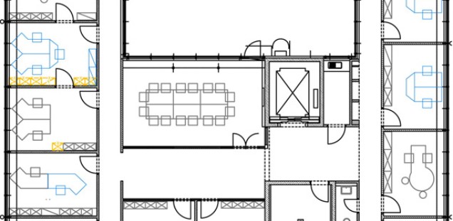 Grundriss O28 2.OG Studienzentrale